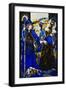 The Queens of Sheba, Meath and Connaught'. 'Queens', Nine Glass Panels Acided, Stained and…-Harry Clarke-Framed Giclee Print