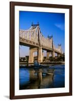 The Queensboro (59th Street) Bridge to Queens-null-Framed Photographic Print