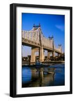 The Queensboro (59th Street) Bridge to Queens-null-Framed Photographic Print