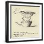 The Queer Querulous Quail-Edward Lear-Framed Giclee Print