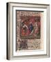 The Quest For the Holy Grail and Arthurs Death, Part of the Manuscript Lancelot of the Lake-null-Framed Giclee Print