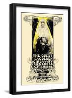 The Quest of the Golden Girl, by Richard Le Gallienne-Ethel Reed-Framed Art Print