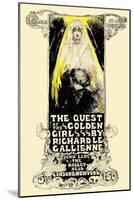 The Quest of the Golden Girl, by Richard Le Gallienne-Ethel Reed-Mounted Art Print