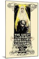 The Quest Of The Golden Girl, By Richard Le Gallienne-Ethel Reed-Mounted Art Print