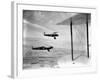 The Question Mark Refueling Mid-Flight-null-Framed Photographic Print