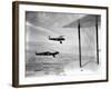 The Question Mark Refueling Mid-Flight-null-Framed Photographic Print