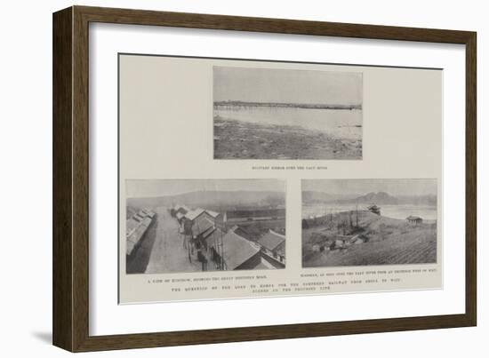 The Question of the Loan to Korea for the Northern Railway from Seoul to Wiju-null-Framed Giclee Print