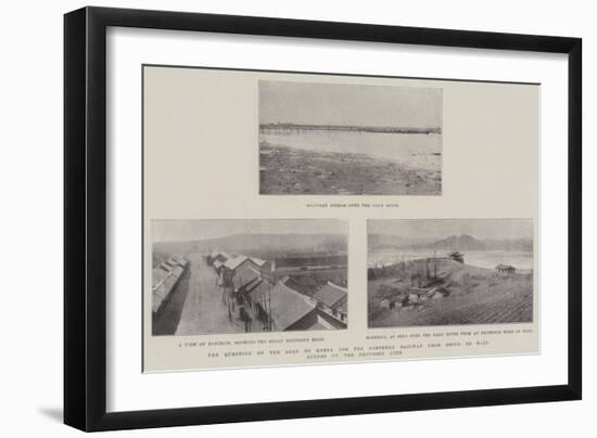 The Question of the Loan to Korea for the Northern Railway from Seoul to Wiju-null-Framed Giclee Print