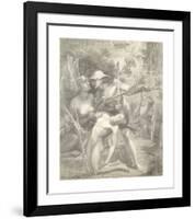 The Question, The Sphinx-Dante Gabriel Rossetti-Framed Premium Giclee Print