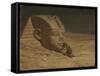 The Questioner of the Sphinx (Oil on Canvas)-Elihu Vedder-Framed Stretched Canvas