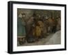 The Queue, Ca 1921-Alexander Ivanovich Vakhrameyev-Framed Giclee Print