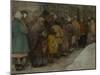 The Queue, Ca 1921-Alexander Ivanovich Vakhrameyev-Mounted Giclee Print