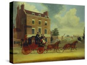 The Quicksilver Royal Mail-James Pollard-Stretched Canvas