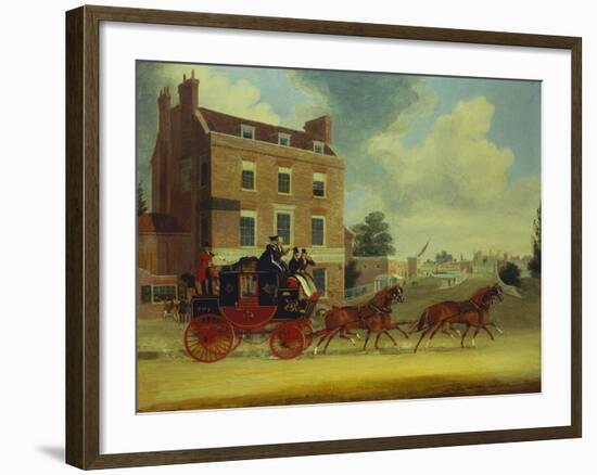 The Quicksilver Royal Mail-James Pollard-Framed Giclee Print