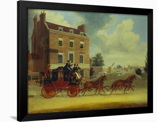 The Quicksilver Royal Mail-James Pollard-Framed Giclee Print