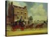 The Quicksilver Royal Mail-James Pollard-Stretched Canvas