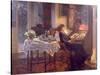 The Quiet Hour, 1913-Albert Chevallier Tayler-Stretched Canvas