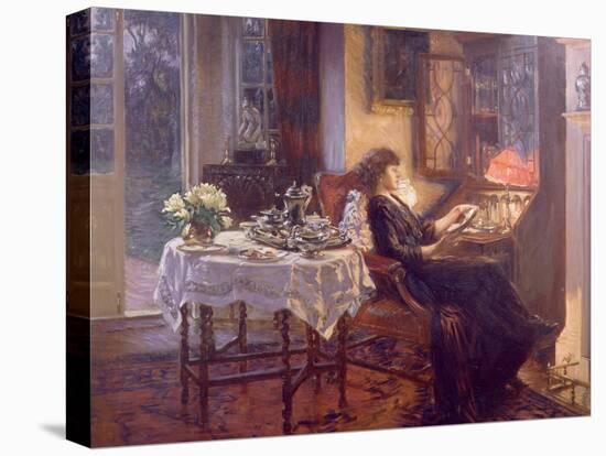 The Quiet Hour, 1913-Albert Chevallier Tayler-Stretched Canvas