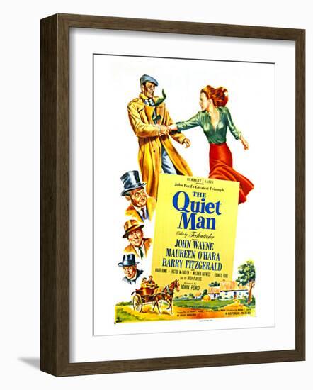 The Quiet Man, 1952-null-Framed Art Print