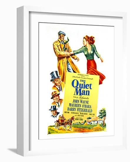 The Quiet Man, 1952-null-Framed Art Print