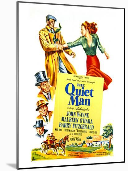 The Quiet Man, 1952-null-Mounted Art Print