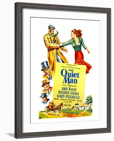 The Quiet Man, 1952-null-Framed Art Print