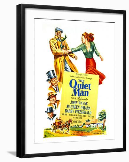 The Quiet Man, 1952-null-Framed Art Print