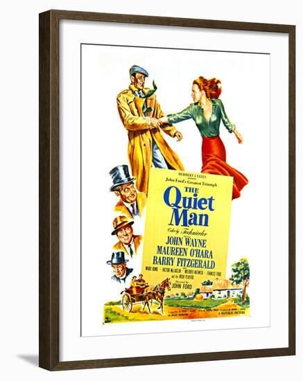 The Quiet Man, 1952-null-Framed Art Print