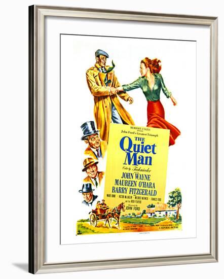 The Quiet Man, 1952-null-Framed Art Print