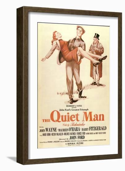 The Quiet Man, 1952-null-Framed Art Print