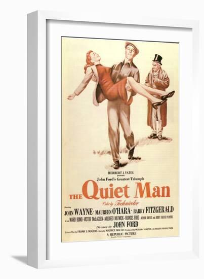 The Quiet Man, 1952-null-Framed Art Print