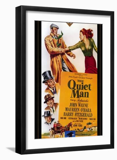 The Quiet Man, 1952-null-Framed Art Print