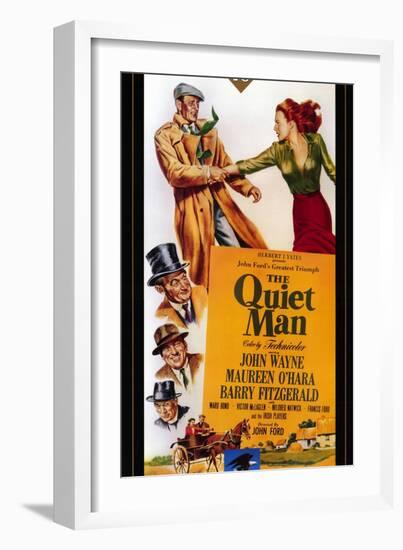 The Quiet Man, 1952-null-Framed Art Print