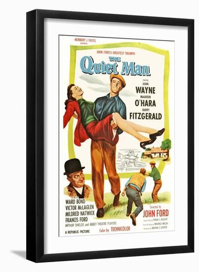 The Quiet Man, 1952-null-Framed Art Print