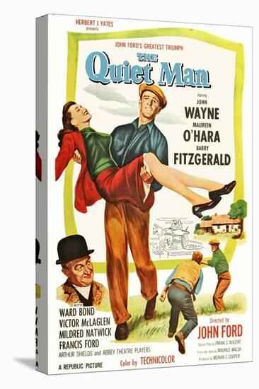 The Quiet Man, 1952-null-Stretched Canvas