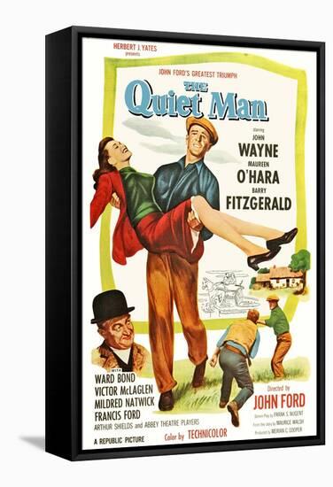 The Quiet Man, 1952-null-Framed Stretched Canvas