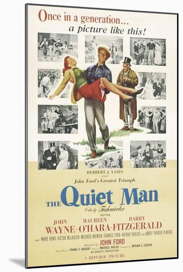 The Quiet Man, 1952-null-Mounted Art Print