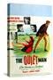 The Quiet Man, German Movie Poster, 1952-null-Stretched Canvas