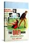 The Quiet Man, German Movie Poster, 1952-null-Stretched Canvas