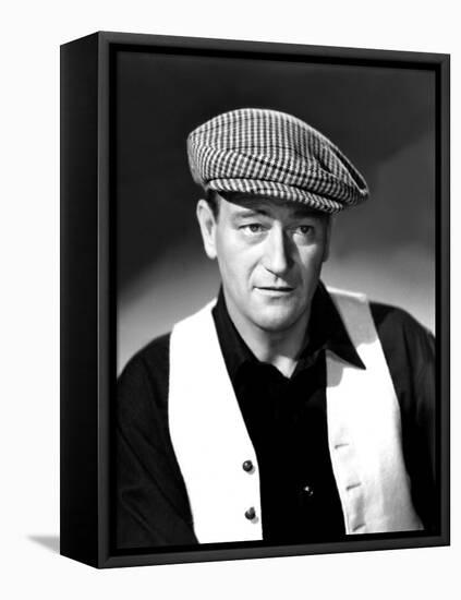 The Quiet Man, John Wayne, 1952-null-Framed Stretched Canvas