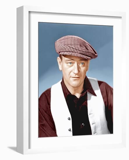 The Quiet Man, John Wayne, 1952-null-Framed Photo