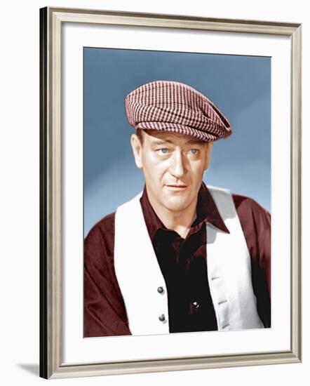 The Quiet Man, John Wayne, 1952-null-Framed Photo