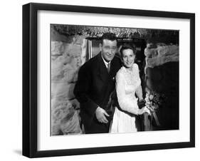 The Quiet Man, John Wayne, Maureen O'Hara, 1952-null-Framed Photo