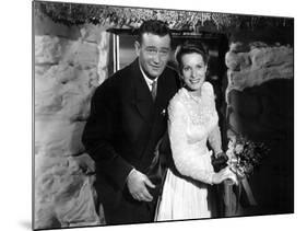 The Quiet Man, John Wayne, Maureen O'Hara, 1952-null-Mounted Photo