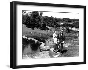 The Quiet Man, Maureen O'Hara, John Wayne, 1952-null-Framed Photo