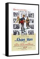 The Quiet Man, Maureen O'Hara, John Wayne, Barry Fitzgerald, 1952-null-Framed Stretched Canvas