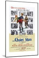 The Quiet Man, Maureen O'Hara, John Wayne, Barry Fitzgerald, 1952-null-Mounted Art Print