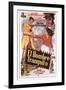 The Quiet Man, Spanish Movie Poster, 1952-null-Framed Art Print