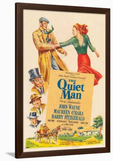 The Quiet Man-null-Framed Poster