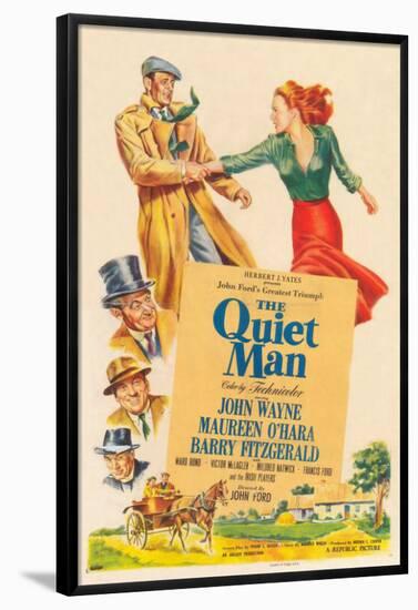 The Quiet Man-null-Framed Poster